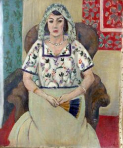 Woman Sitting In A Chair by Henri Matisse
